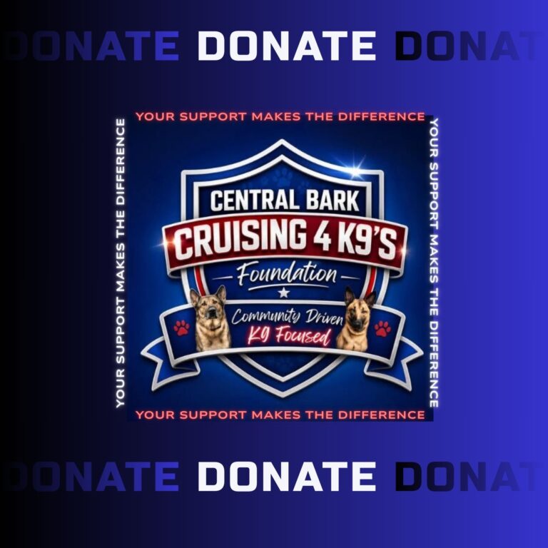 cruising for k9's donation page